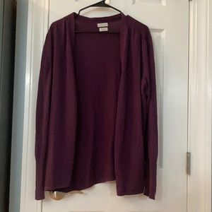 Purple Van Heusen Cardigan